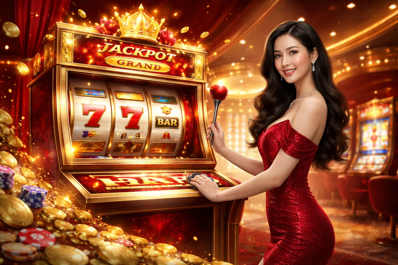 Hình ảnh quảng cáo trò chơi Slot tại f1686 đăng ký